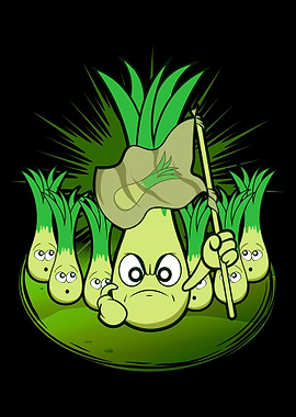 Leek Demonstration Food