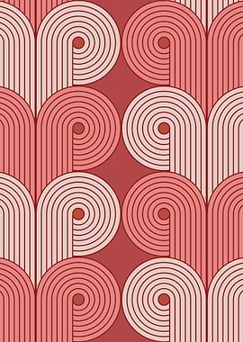 Retro Striped Pattern 09