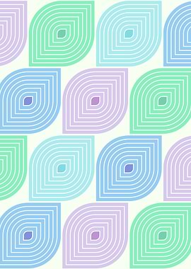 Retro Striped Pattern 05