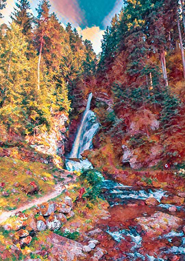 waterfall on the River