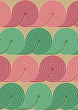 Retro Striped Pattern 15