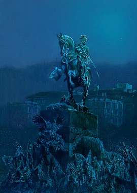 Rampant Horse airbrush