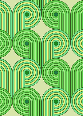 Retro Striped Pattern 08