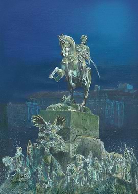 Rampant Horse painting 2