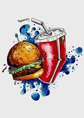 Burger And Cola