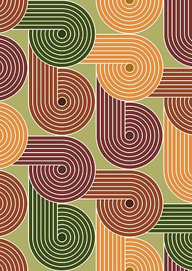 Retro Striped Pattern 04