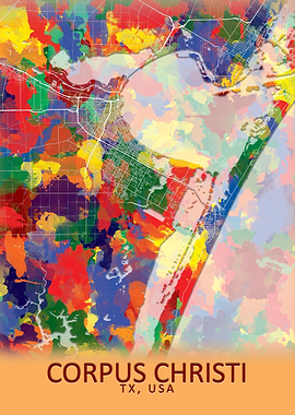 Corpus Christi City Map