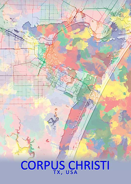 Corpus Christi City Map