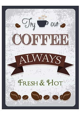 Vintage Coffee Poster