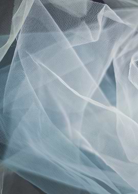 Abstract white veil