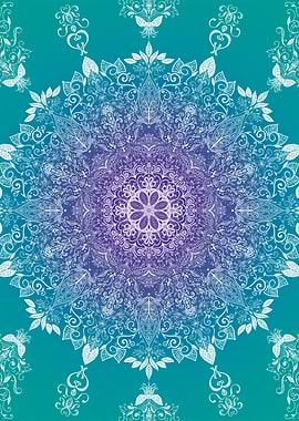 Feather Leaf Mandala