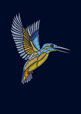 Flying Kingfisher