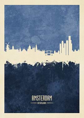 Amsterdam Skyline