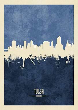 Tulsa Oklahoma Skyline