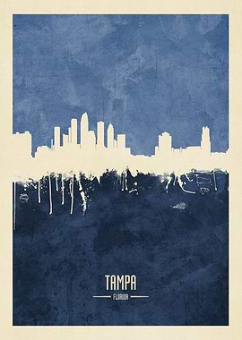 Tampa Florida Skyline
