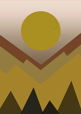 Autumn in the mountain