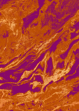 Summer and Gold Marble