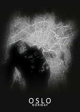 Oslo Norway City Map