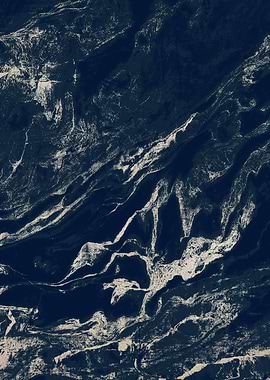 Water and Silver Marble