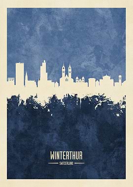 Winterthur Skyline