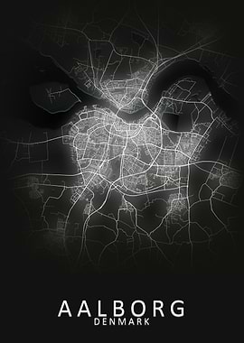 Aalborg Denmark City Map