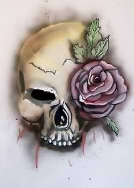 Skull and Rose
