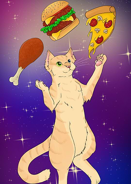 God cat of the junk food