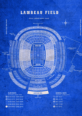 Lambeau Field Blueprints