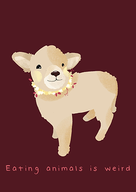 Eating animals is weird