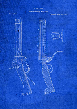 Breech Loading Gun Patent