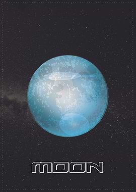 Moon Planet Cosmos Astro