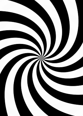 Pinwheel twirl bend black