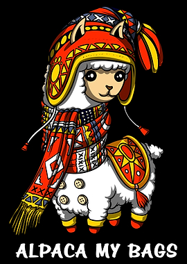 Llama Alpaca My Bags