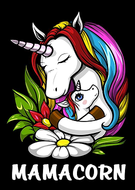 Mamacorn Unicorn Mom