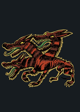 mythical dog cerberus