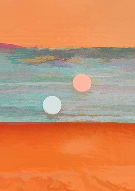 two dots for background