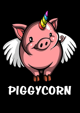 Piggycorn Pig Unicorn