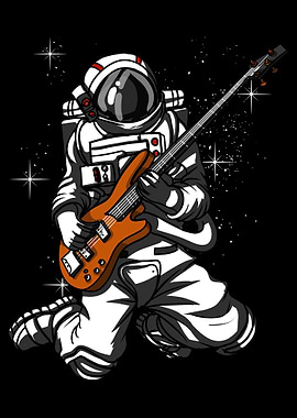 Astronaut Bass Guitarist