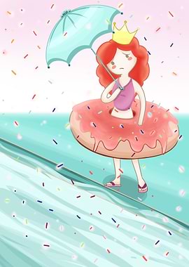 Sad Donut girl MAR19