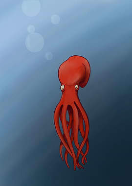 Friendly Little Squid