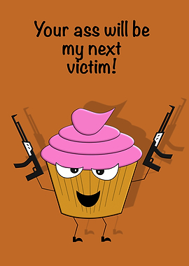 Evil cupcake