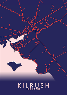 Kilrush Ireland City Map