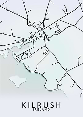 Kilrush Ireland City Map