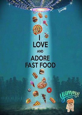 FASTFOOD UFO-BY JUAN/AZZ.