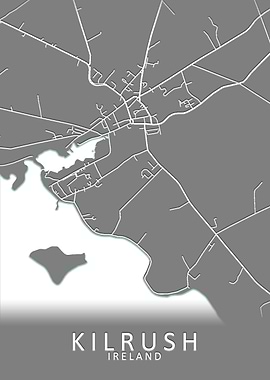 Kilrush Ireland City Map