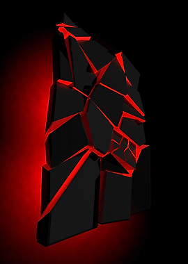 Voronoi block red left