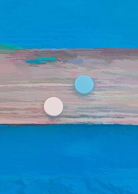 two dots for background