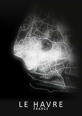 Le Havre France City Map