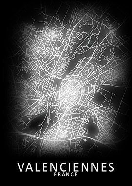 Valenciennes France Map