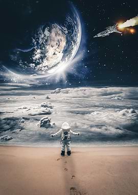 My house is the sea earth